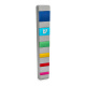 Akilov Rainbow Inlaid Mezuzah