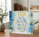 Blue Wave Acrylic Home Blessing 1