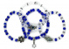 Glass Beaded Stretch Bracelet 1
