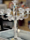 Crystal 7 Branch Candelabra with Crushed Crystal 1