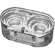 Travel Crystal Shabbat Candle Holder