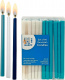 Deluxe Chanukah Candles - Blue and White , Value Pack