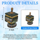 Hinged Garden of Eden Dreidel 1