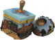 Hinged Sights of Israel Dreidel