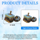 Hinged Sights of Israel Dreidel 1