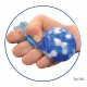 Squish Dreidel Filled With Blue And White Gel Beads 1