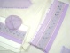 Galilee Silk Lavender Pomegranates Tallit 1