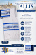 Jerusalem Tallit Set, Blue 2