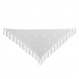 Ladies White Lace Head Covering, Flowers