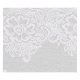 Ladies White Lace Head Covering, Flowers 2
