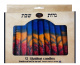 Safed Shabbat Candles - Harmony Blue