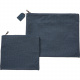 Blue Leatherette Tallit and Tefillin Set