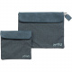 Blue Linen Tallit and Tefillin Bags