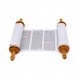 Deluxe Sefer Torah Scroll Replica - 17.5