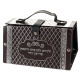 Faux Leather Etrog Box with Diamond Silver Print