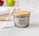Blue Wave Melamine Honey Dish 