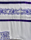 Michelle Judaica Tallit Set Purple Flower 1