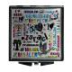 I Love Israel Foil Pocket Mirror