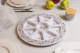 Elegant Natural Bamboo Rosh Hashana Seder Plate 1
