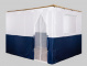 Traditional Sukkah with Schach 1